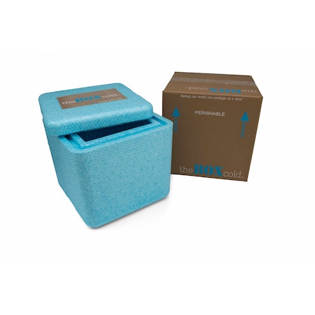 Epe Usa 16.375 in x 16.375 in x 16 in Insulated Shipping Box, Brown, Corrugated / Foam, Single, 200# BLUECOOLER-15"